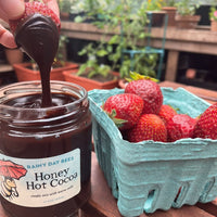 Honey chocolate covered strawberry