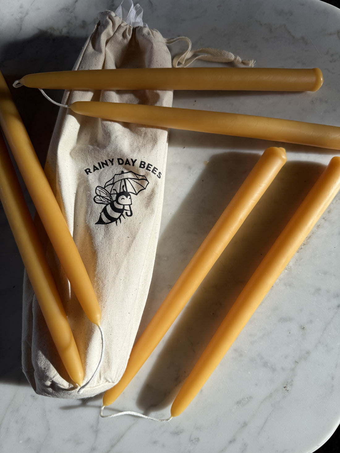 Beeswax Taper Candles