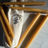 Beeswax Taper Candles