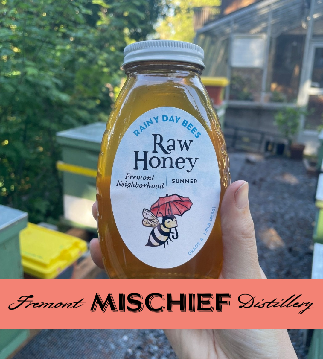 Fremont Raw Honey from Mischief Distillery