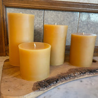 Beeswax Pillar Candle