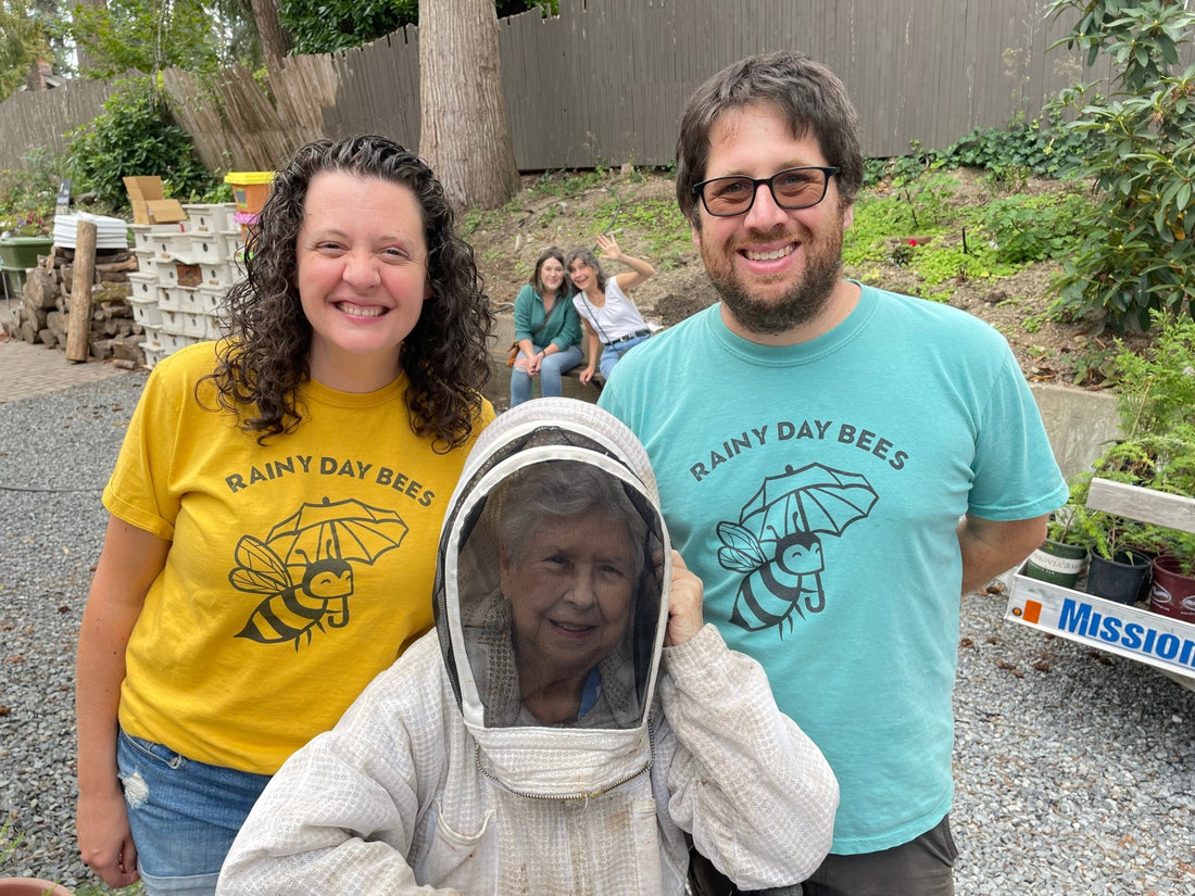 Blue Honeybee T-Shirt