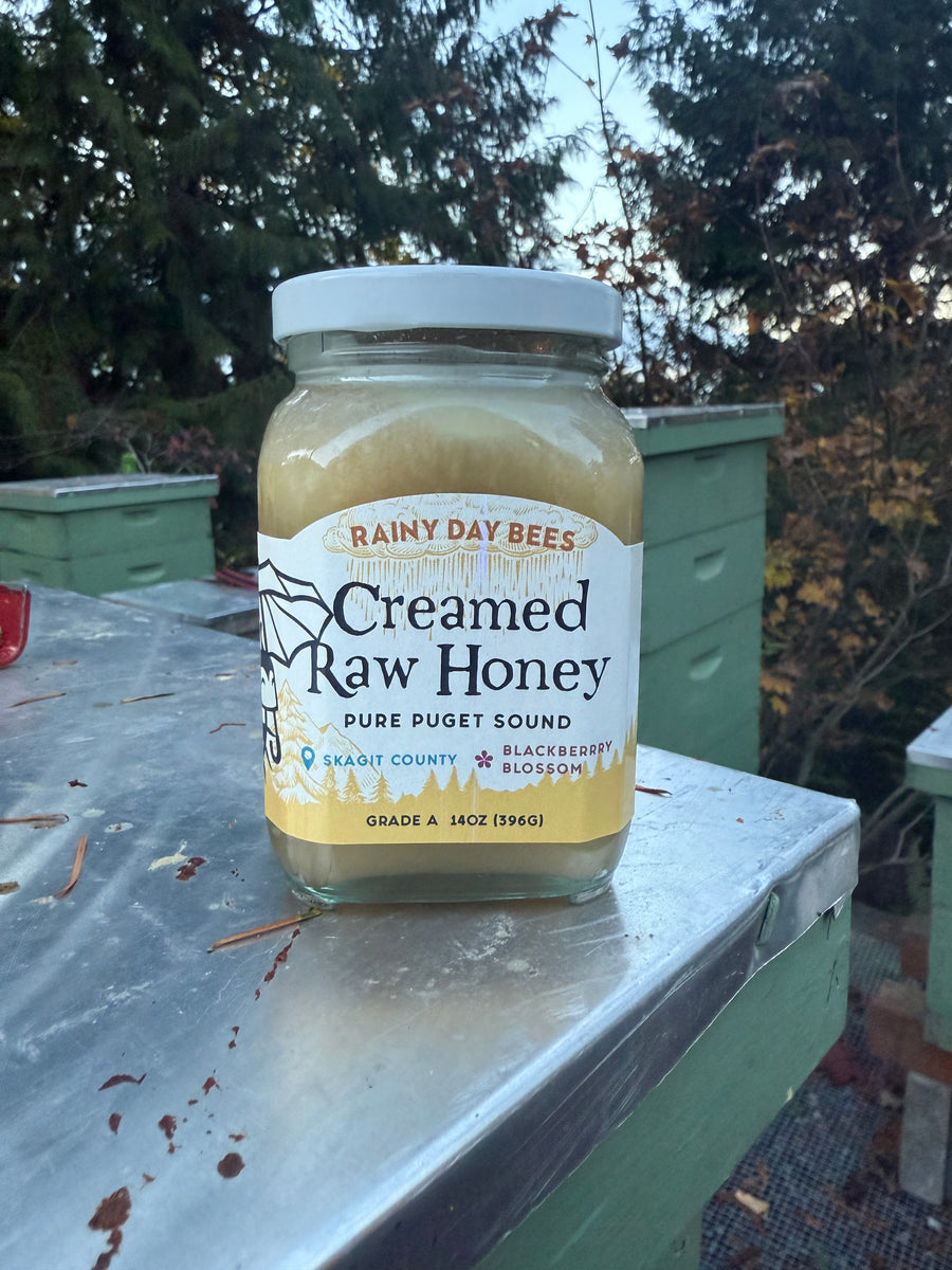 Pure Puget Sound Creamed Raw Honey