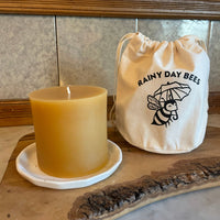 Beeswax Pillar Candle