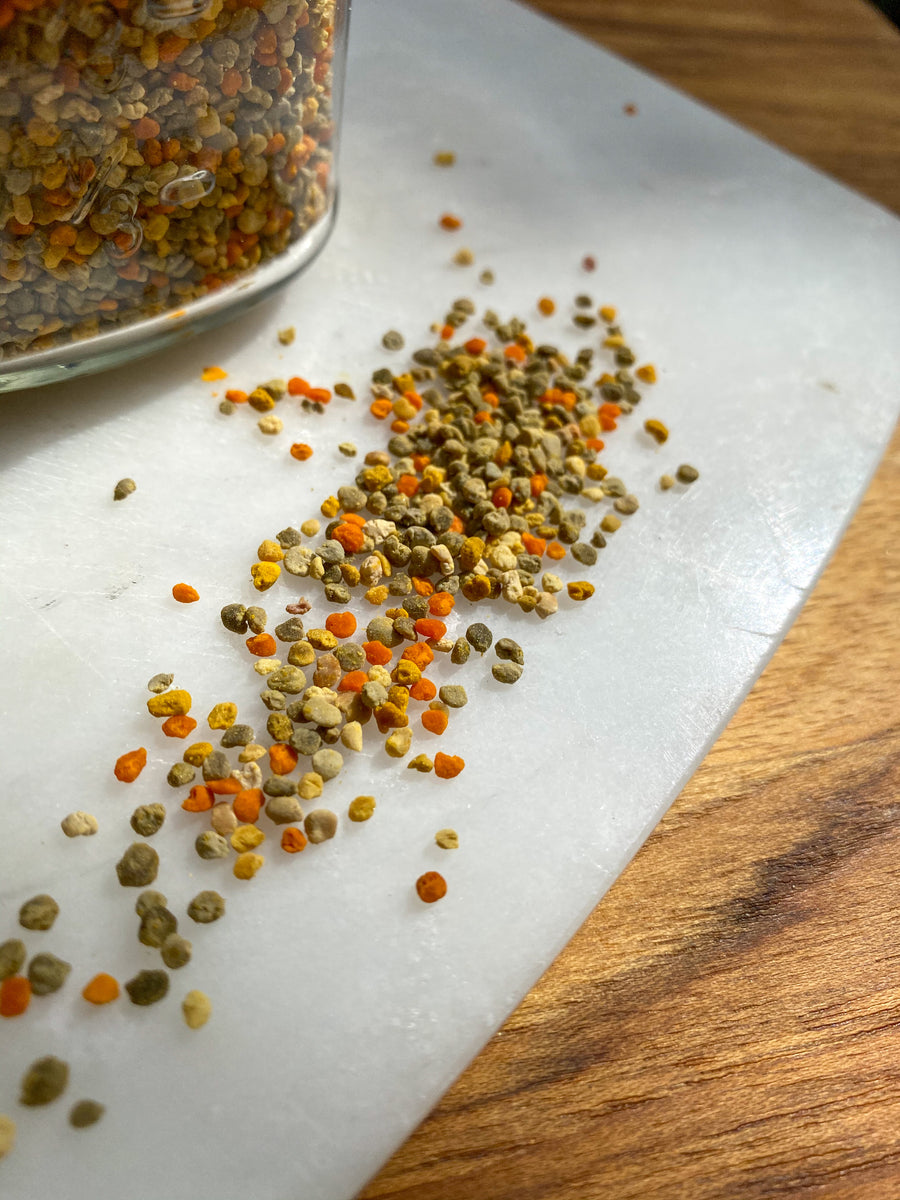 Raw Bee Pollen from Rainy Day Bees
